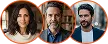 Avatars van tevreden Gweryxalvon gebruikers